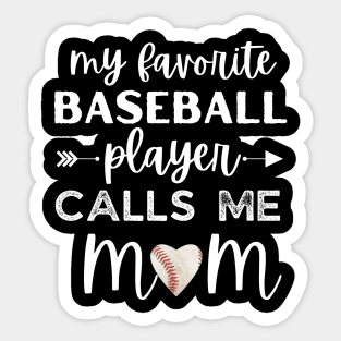 My Favourite Baseball Player Sticker